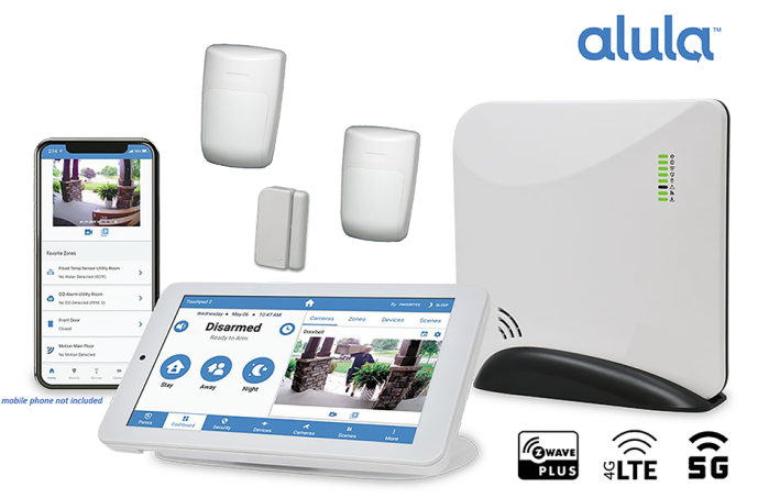 The Professional Smart Security Alula system has arrived at DHS!