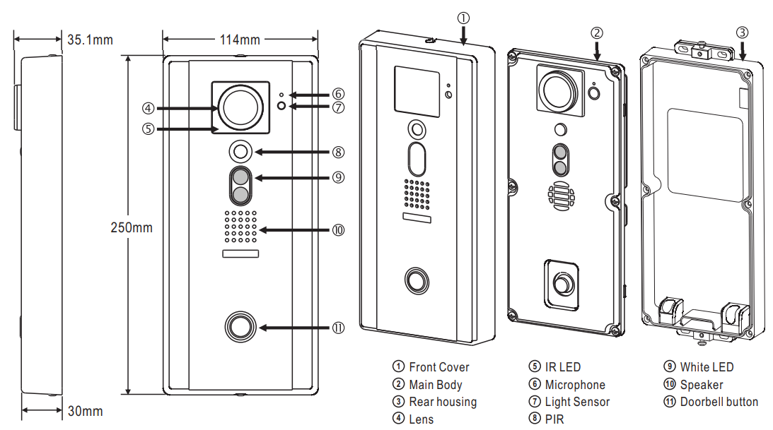 Lilin POE Intercom