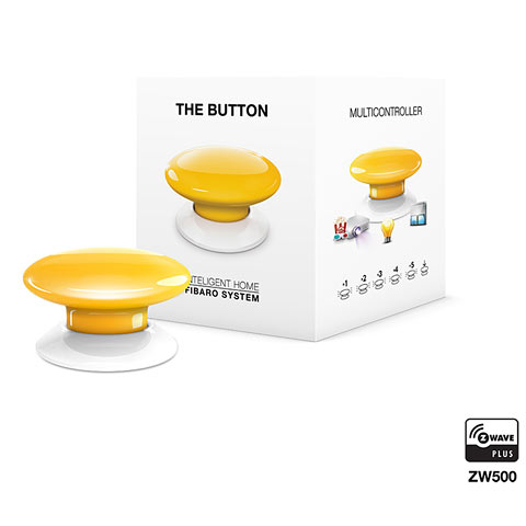 FIBARO Z-Wave Button (Yellow)